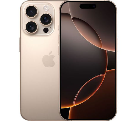 Apple iPhone 16 Pro 256GB 5G SIM-Free Smartphone Unlocked - Desert Titanium - Kazoop 
