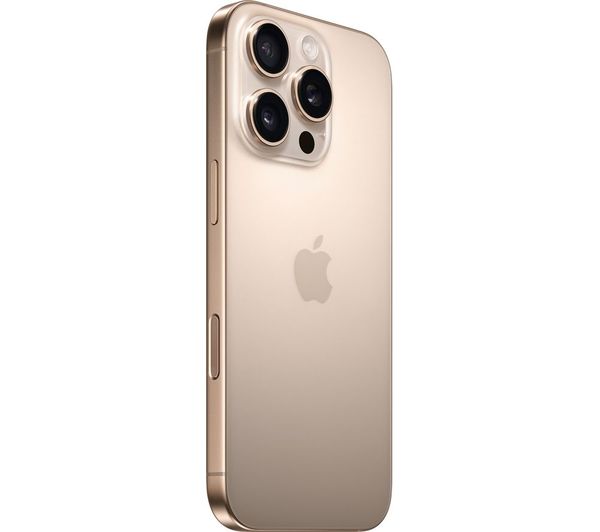 Apple iPhone 16 Pro 128GB 5G Smartphone Unlocked SIM-Free - Desert Titanium - Kazoop 