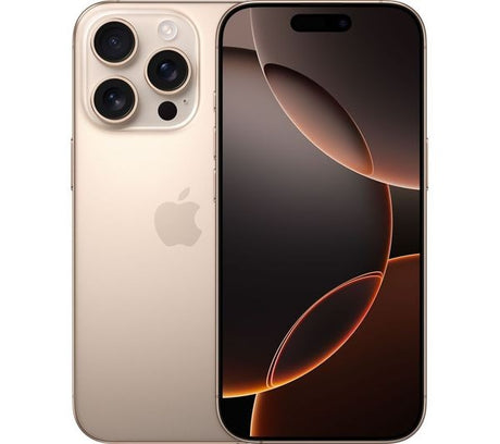 Apple iPhone 16 Pro 5G Smartphone 512GB Unlocked SIM-Free - Desert Titanium - Kazoop 