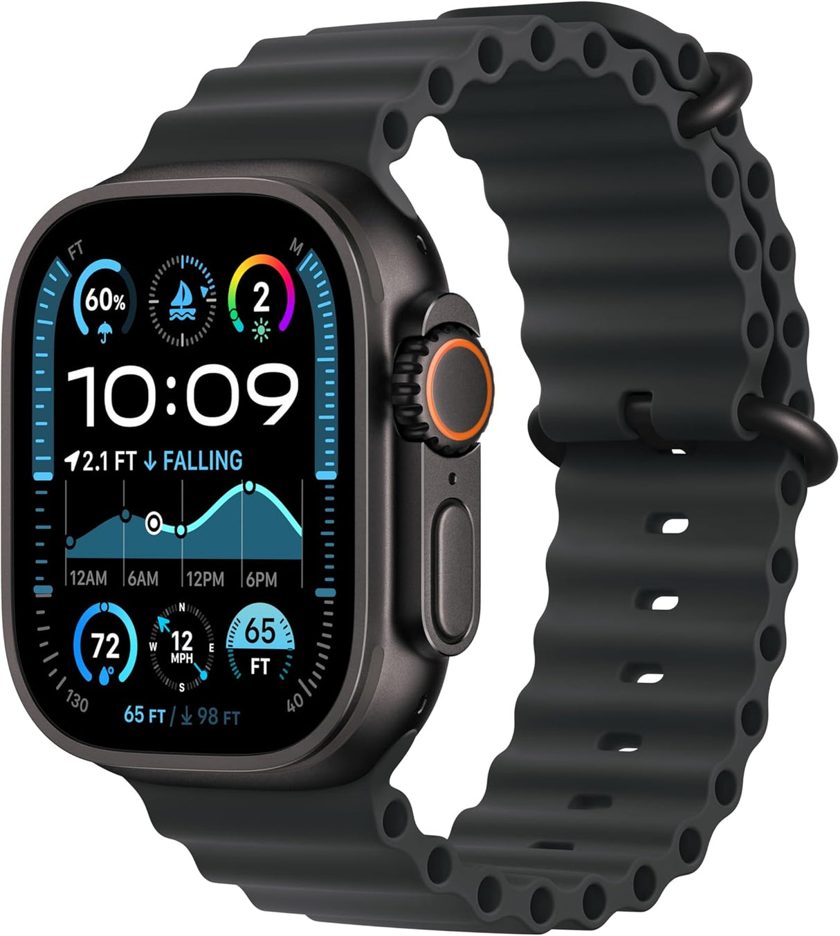 Apple Watch Ultra 2 GPS + Cellular 49mm One Size - Titanium Case/Ocean Band