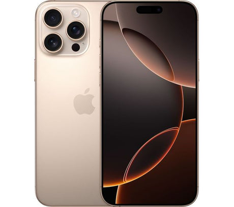 Apple iPhone 16 Pro Max 6.9'' 5G Smartphone 512GB Unlocked - Desert Titanium - Kazoop 