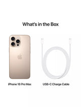 Apple iPhone 16 Pro Max 6.9'' 5G Smartphone 512GB Unlocked - Desert Titanium - Kazoop 