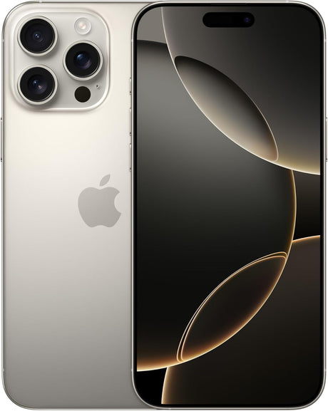 Apple iPhone 16 Pro Max 256GB 5G SIM-Free 6.9" Smartphone - Natural Titanium - Kazoop 