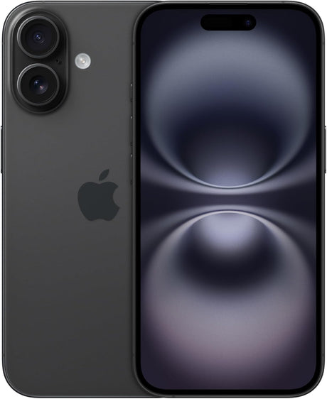 Apple iPhone 16 128GB 5G 6.1" SIM-Free Smartphone Unlocked Dual-SIM - Black - Kazoop 
