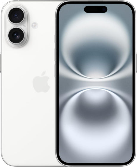 Apple iPhone 16 128GB 5G SIM-Free 6.1" Smartphone Unlocked Dual-SIM - White - Kazoop 