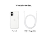 Apple iPhone 16 128GB 5G SIM-Free 6.1" Smartphone Unlocked Dual-SIM - White - Kazoop 