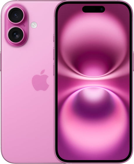 Apple iPhone 16 6.1'' 5G iOS Smartphone 128GB Unlocked Dual SIM-Free - Pink - Kazoop 