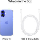 Apple iPhone 16 128GB 5G SIM-Free Smartphone Unlocked Dual-SIM - Ultramarine - Kazoop 