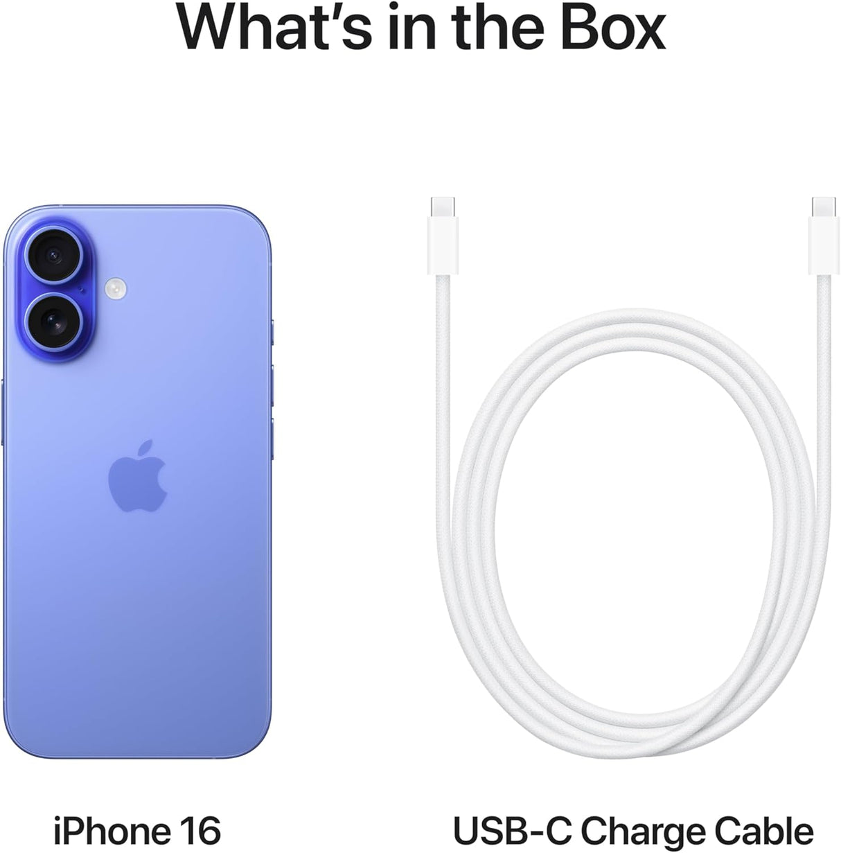 Apple iPhone 16 256GB 5G SIM-Free Smartphone Unlocked Dual-SIM - Ultramarine - Kazoop 