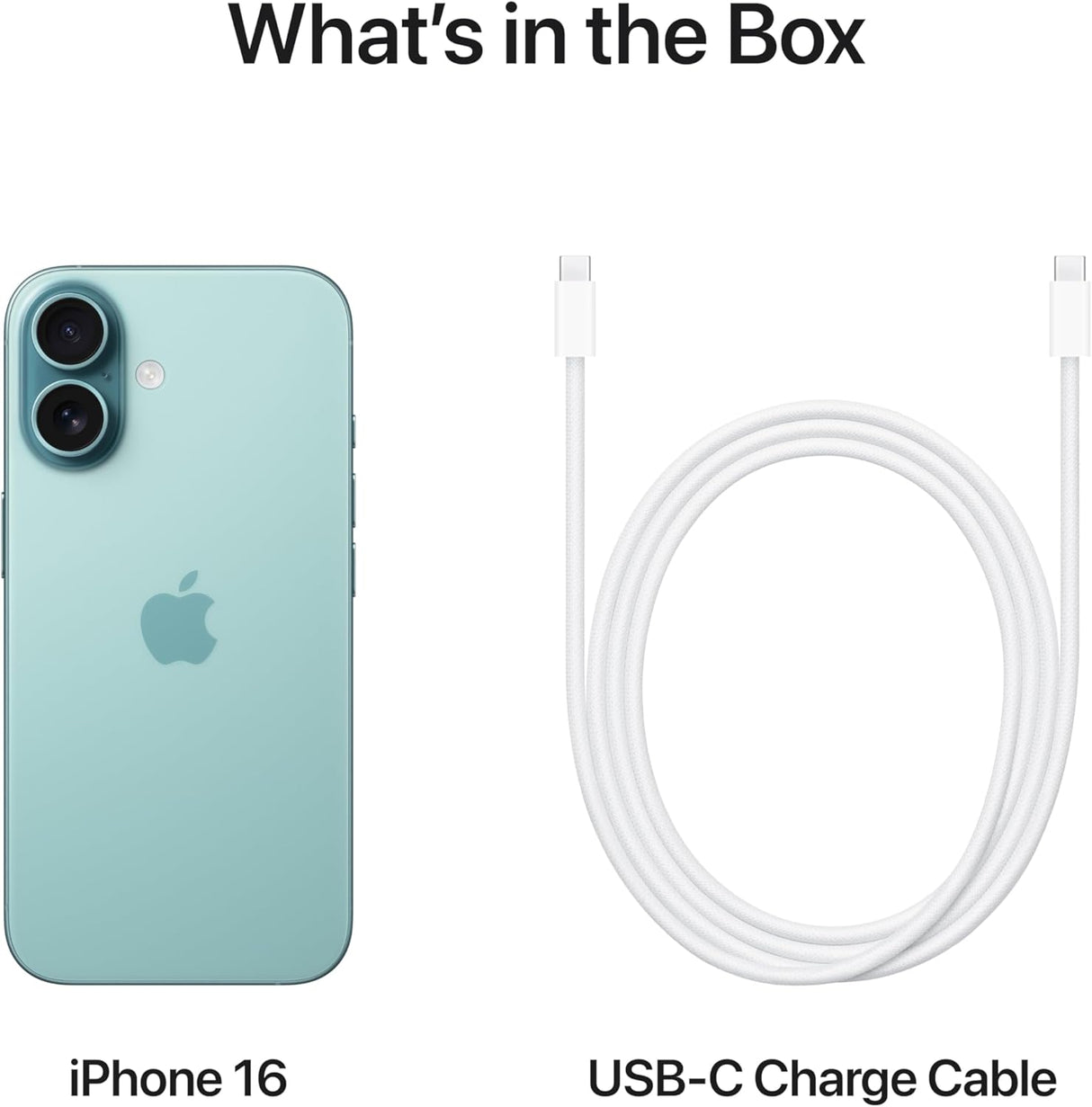 Apple iPhone 16 128GB 5G SIM-Free 6.1" Smartphone Unlocked Dual-SIM - Teal - Kazoop 