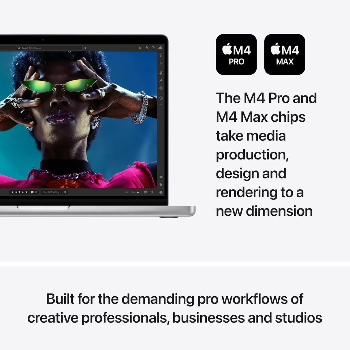 Apple MacBook Pro 2024 M4 Max Chip 14-Core 36GB RAM 1TB SSD 14.2'' - Silver