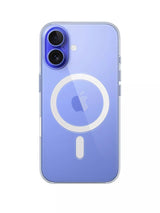 Apple iPhone 16 Genuine Protective Fleixble Back Case with MagSafe - Clear 