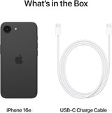Apple iPhone 16e 5G 6.1'' iOS AI Smartphone 256GB Unlocked SIM-Free - Black