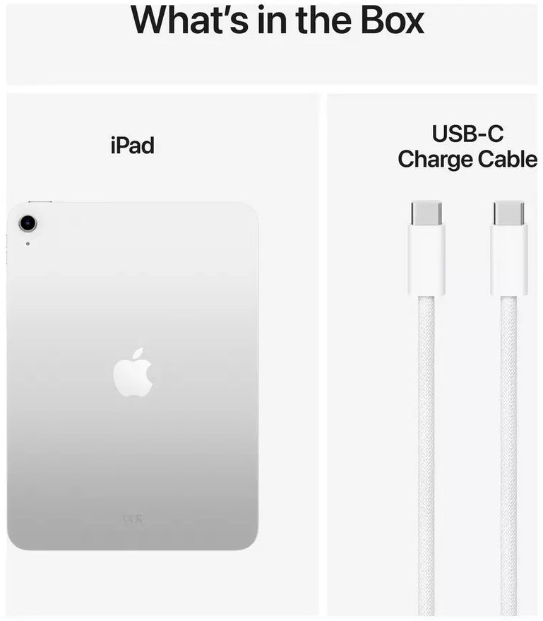 Apple iPad 2025 11" MD3Y4KN/A A16 Chip iPadOS Wi-Fi 128GB Tablet - Silver