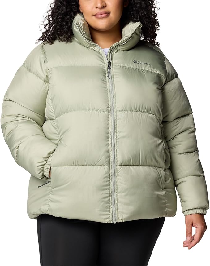 Columbia Women's Puffect Water Resistant Puffer Jacket - Safari - Medium