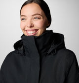 Columbia Women's Pulaski 3-in-1 Waterproof Winter Parka Jacket - Black - L