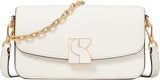 Kate Spade New York Dakota Women's Small Leather Cross Body Bag - Cream - Kazoop 