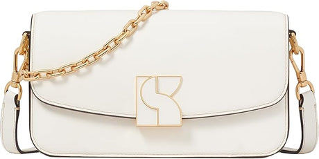 Kate Spade New York Dakota Women's Small Leather Cross Body Bag - Cream - Kazoop 