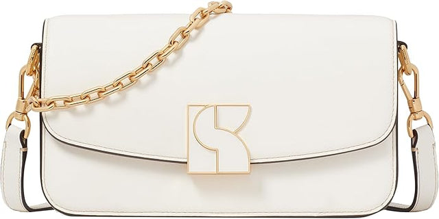 Kate Spade New York Dakota Women's Small Leather Cross Body Bag - Cream - Kazoop 