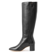 Stuart Weitzman Yuliana 60 Women's Leather Knee High Boots - Black - UK 5.5