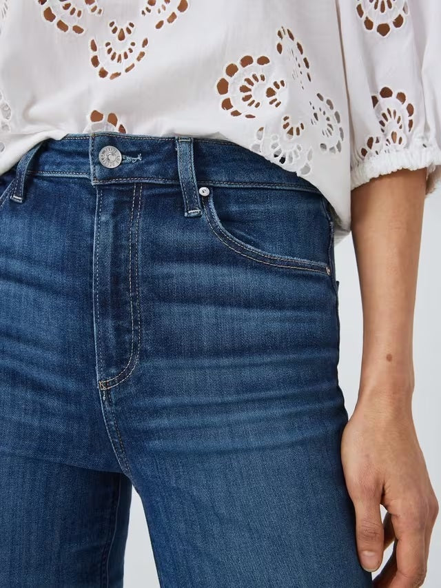 PAIGE Women's Gemma High Rise Cigarette Jeans - Breakthrough - Size 32