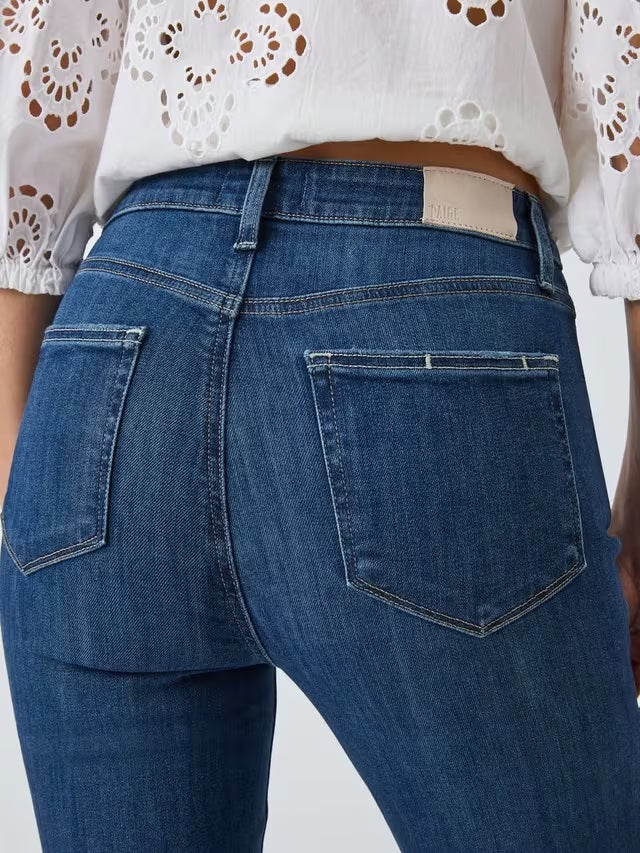 PAIGE Women's Gemma High Rise Cigarette Jeans - Breakthrough - Size 32