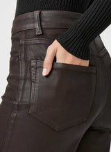 PAIGE Sasha Women's Mid Rise Wide Jeans - Chicory Coffee - Size 26/UK 8-10