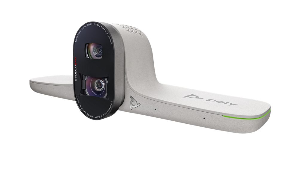Poly Studio E70 USB 20MP 3840 x 2160p 4K UHD 7.3x Zoom Smart Camera - White - Kazoop 
