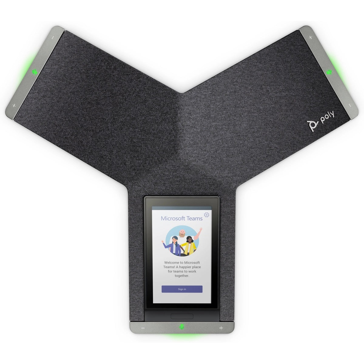Poly Trio C60 Wi-Fi Bluetooth IP Conference Phone for Microsoft Teams - Kazoop 