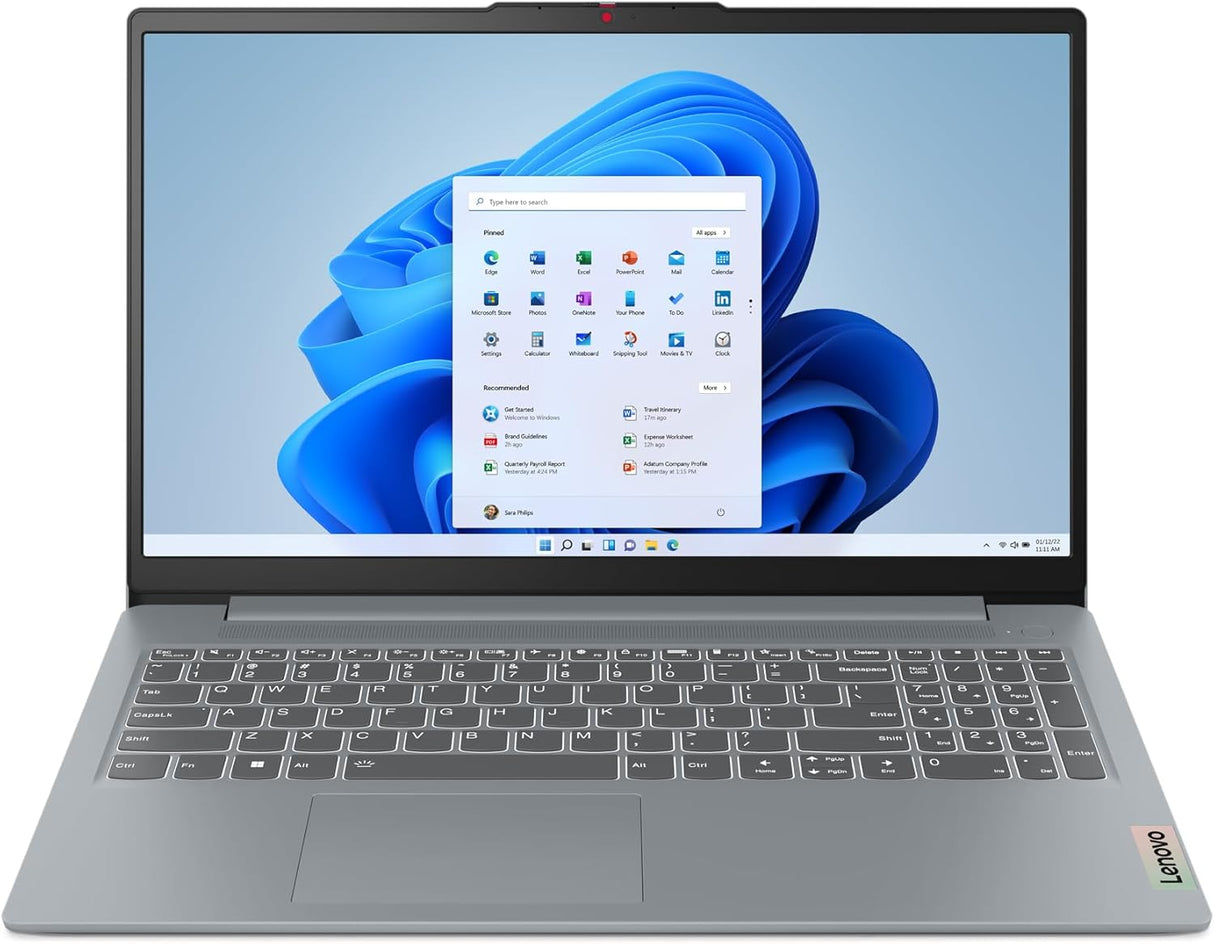 Lenovo IdeaPad Slim 3 Intel Core i5 8GB RAM 512GB SSD 15.6" Laptop - Grey