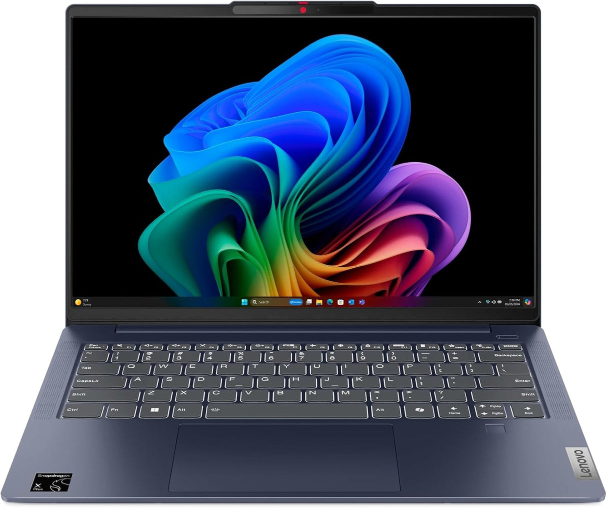 Lenovo Ideapad Slim 5 Snapdragon X Plus 16GB RAM 512GB SSD 14'' Laptop -Blue