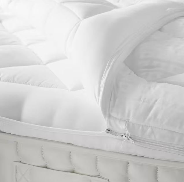 John Lewis Soft Touch Washable Dual Layer 6cm Deep Mattress Topper - King
