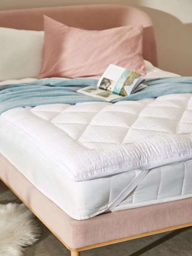 John Lewis Soft Touch Dual Layer 6cm Deep Mattress Topper - Super King