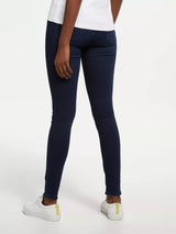 7 For All Mankind High Rise Slim Illusion Luxe Jeans - Rich Indigo - 31/UK14