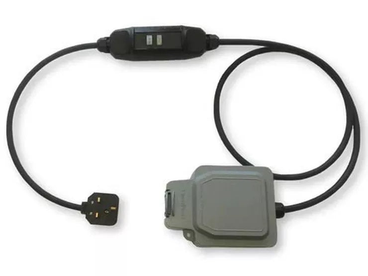 Wottz EV Portable (Granny) Charger Weatherproof Extension Lead 15m - Kazoop 