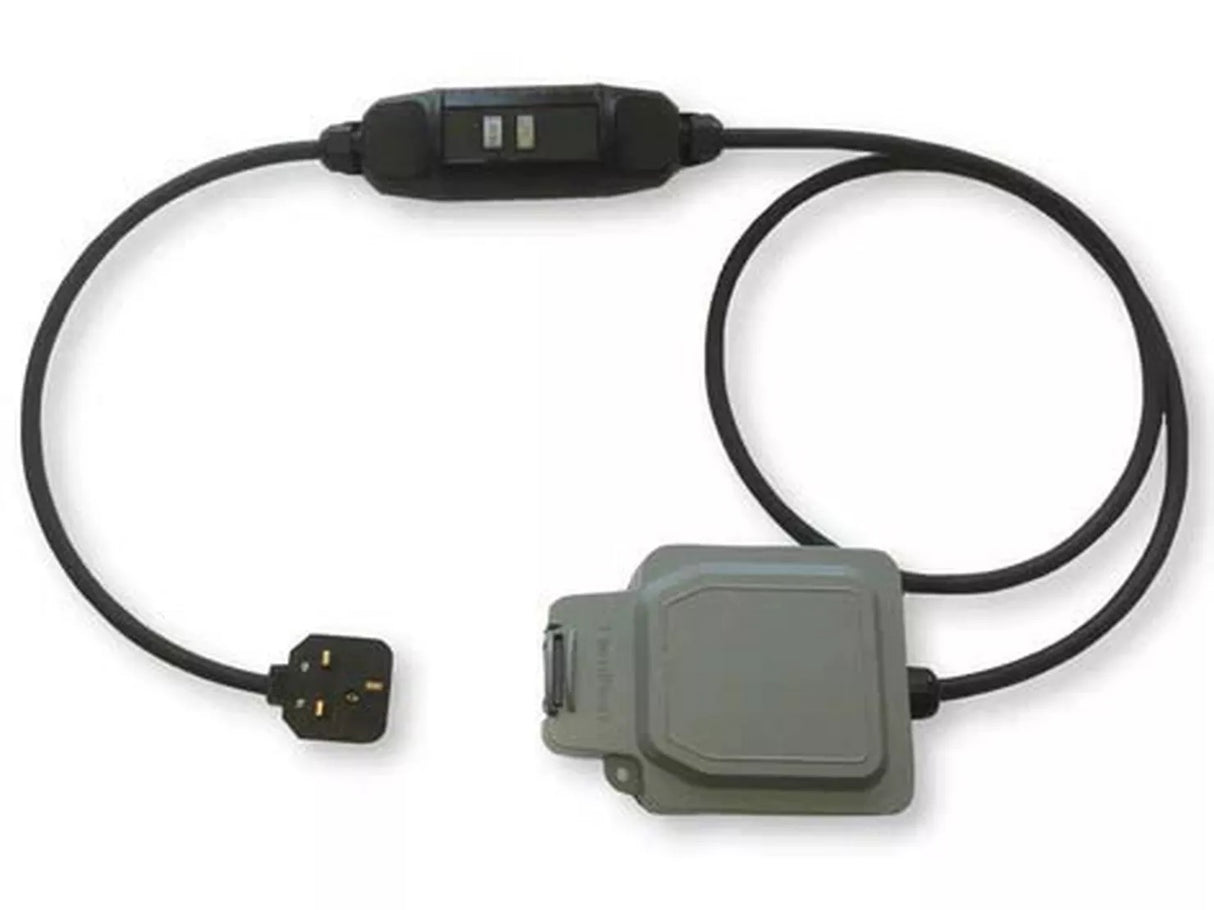 Wottz EV Portable (Granny) Charger IP66 Weatherproof Extension Lead Cable 5m - Kazoop 