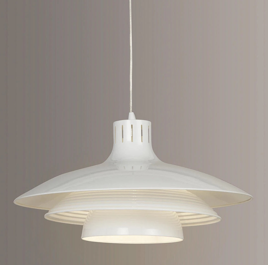 House by John Lewis Stockholm Large Three Tier Ceiling Light - White
