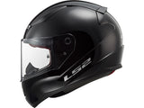 LS2 FF353 Rapid II Road Touring Motorcycle Helmet - Gloss Black - X Small
