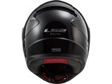 LS2 FF353 Rapid II Road Touring Motorcycle Helmet - Gloss Black - X Small