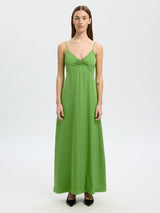 Selected Laurina Strappy A-Line Maxi Dress - Spindle Tree - Size 38 / M