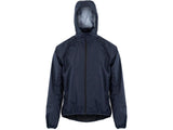 Ridge Mens Waterproof Reflective Cycling Hooded Jacket - Navy - Size XL