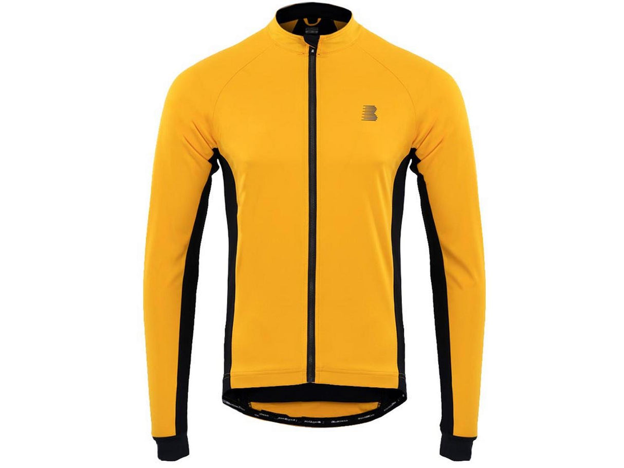 Boardman Mens Windproof Reflective  Cycling Jacket with Pocket Yellow Large