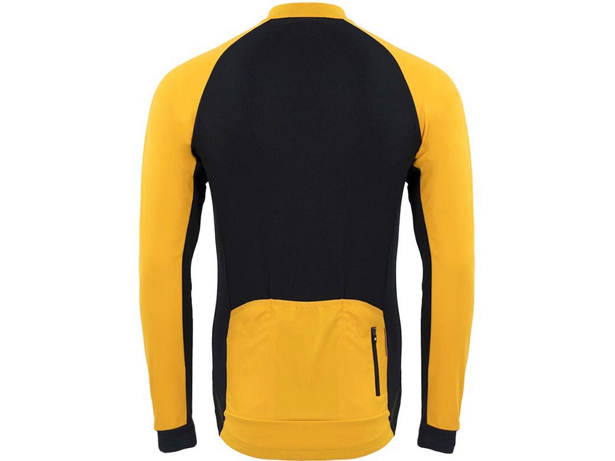 Boardman Mens Windproof Reflective  Cycling Jacket with Pocket Yellow Large