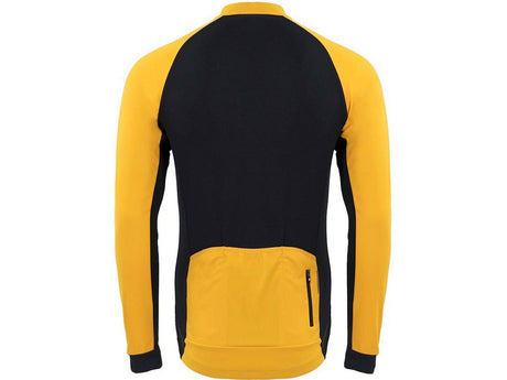 Boardman Mens Windproof Reflective  Cycling Jacket with Pocket Yellow Large