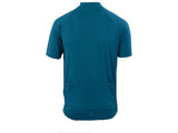 Ridge Mens Quarter Zip Breathable Short Sleeve Cycling Jersey - XXXL - Teal