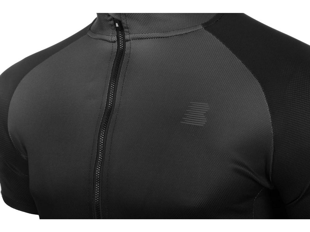 Boardman Mens Short Sleeve Cycling Jersey with Pockets Size XXL - Black/Fade