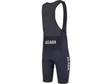 Keada Sports Men's Essential Padded Cycling Bib Shorts - Size Large - Black