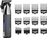 BaBylissMEN Super-X 7700U919 Metal Series Cordless Hair Clipper - Grey - Kazoop 