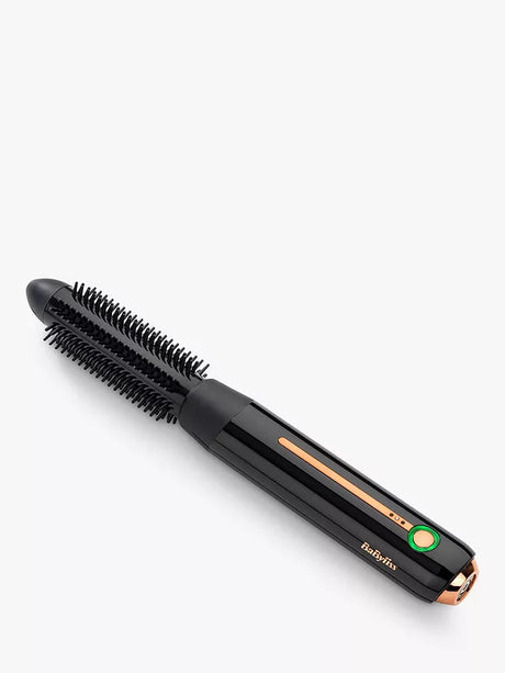 BaByliss 9003U Cordless Ceramic Brush with 3 Heat Levels - Black/Gold - Kazoop 