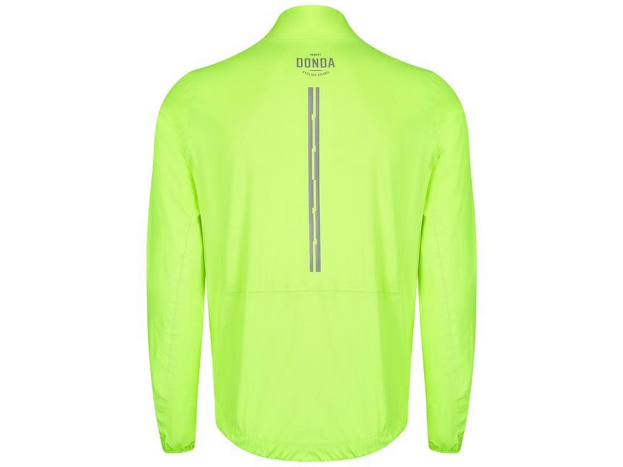 Keada Sports Men's Essential Cycling Waterproof Rain Jacket - Size XL - Neon